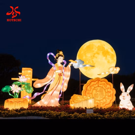 Fancy Outdoor Wholesale Silk Festival Lantern Electric Chinese Lanterns