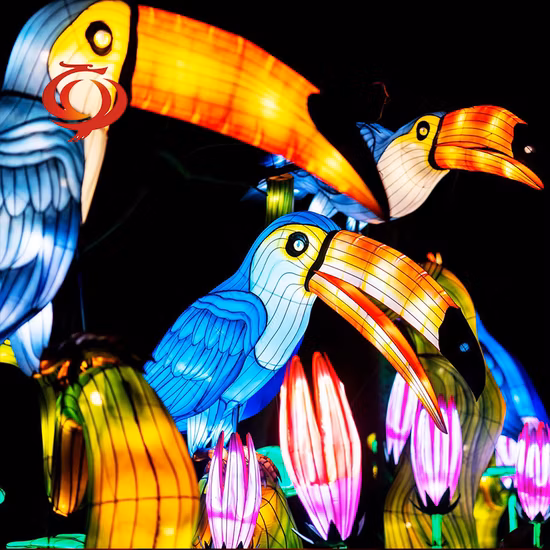 Китайский традиционный фестиваль Морской мир Медузы Фонарики