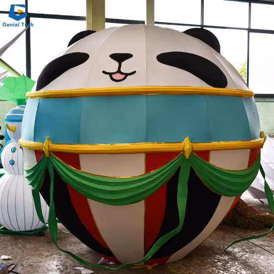 Открытый китайский новогодний садовый фонарь светодиодный свет Дракон фонари шоу